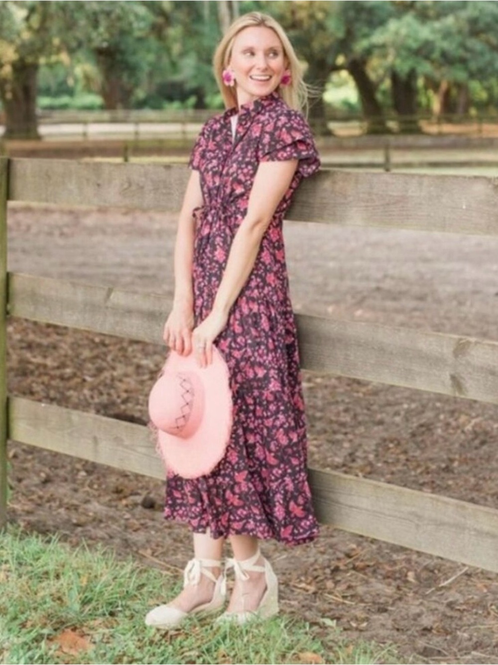 Victoria Dunn Maxi Dress M